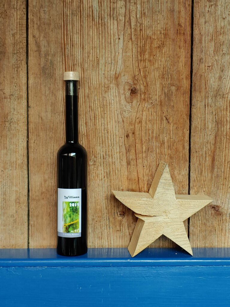 Flasche Williams-Schnaps